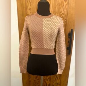 Mayren Lee Viray cropped sweater size small